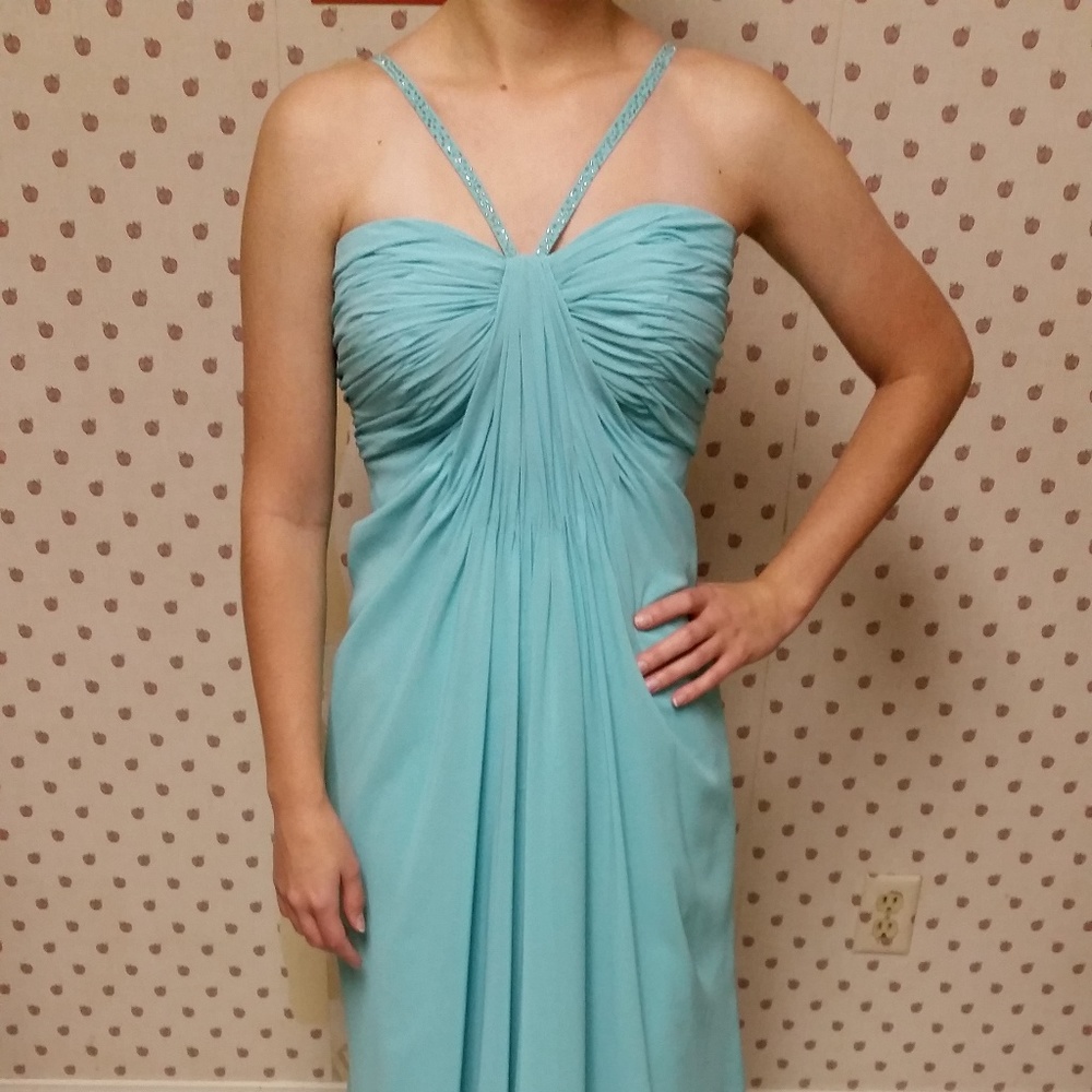 Light Teal Formal Dress